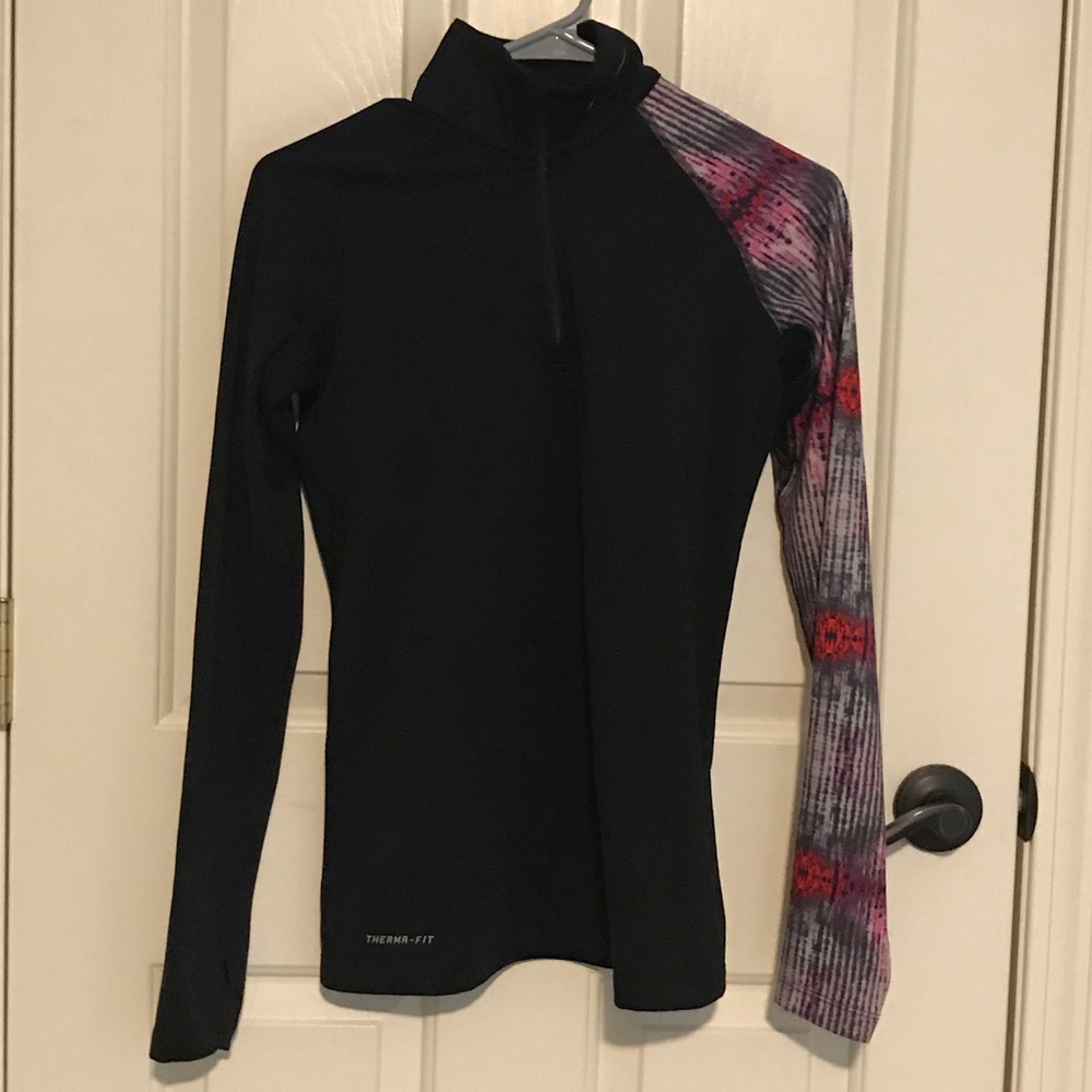 Nike 3 quarter zip up